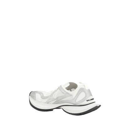 Balenciaga White Polyethylene Athletic Sneakers