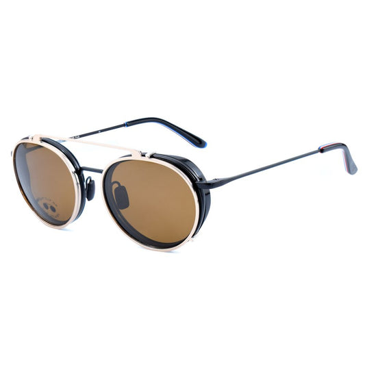 Vuarnet Black Stainless Steel Glasses (Frames)