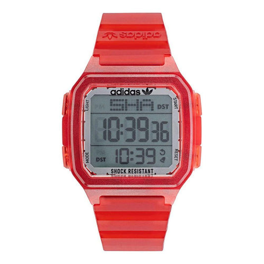 Adidas Red Resin Watch