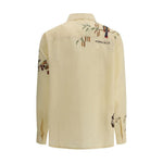Baziszt Avian Shirt 1728,72470364320,Baziszt,Clothing,New with tags,S,Shirts - Women - Clothing,Women,Women - Clothing,Yellow BA-AV153SHBEIGE-S