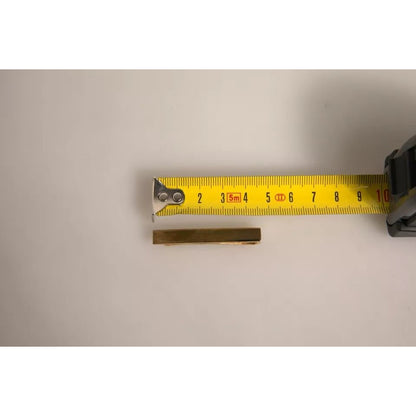 Dolce & Gabbana Gold Tone Brass Logo Branded Tie Clip Bar