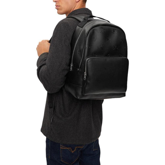 Calvin Klein Jeans Black Polyethylene Backpack