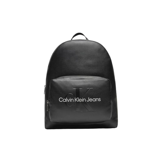 Calvin Klein Jeans Black Polyethylene Backpack
