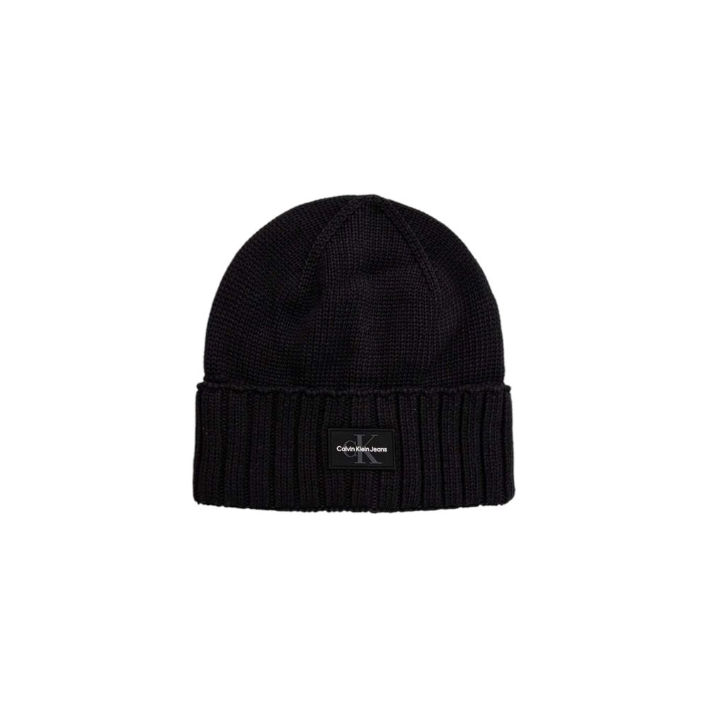 Calvin Klein Jeans Black Cotton Cap (Baseball Hat)