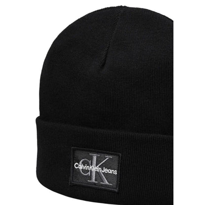 Calvin Klein Jeans Black Cotton Cap (Baseball Hat)