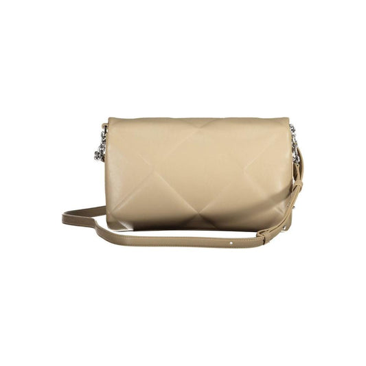 Calvin Klein Beige Polyester Handbag Calvin Klein