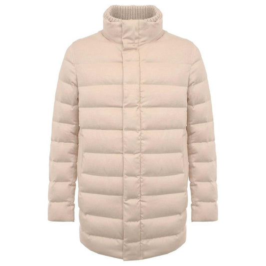 Herno Beige Silk Jacket 1728,67346170016,Beige,Clothing,Herno,IT50 | L,Jackets - Men - Clothing,Men,Men - Clothing,New with tags Herno HE-14700-IT50 | L