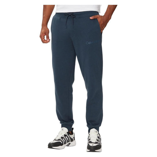 Calvin Klein Jeans Blue Cotton Joggers Workout Pant