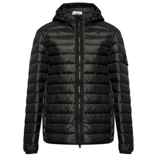 Stone Island Black Nylon Jacket