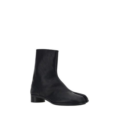 Margiela Black Camel Hair Boots