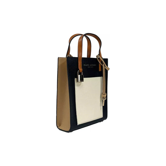 Marc Jacobs Micro Grind Leather Crossbody Bag Smoke Almond