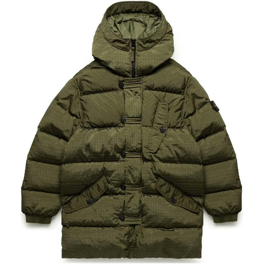 Stone Island Green Nylon Jacket