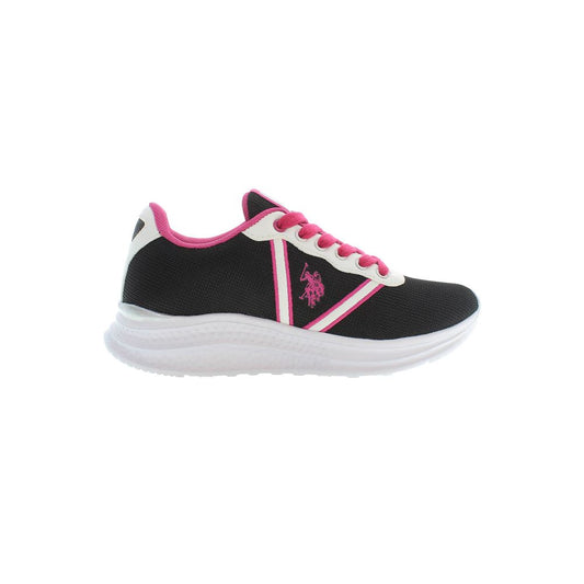 U.S. POLO ASSN. Black Polyester Women Sneaker U.S. POLO ASSN.