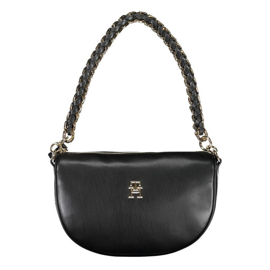 Tommy Hilfiger Black Polyethylene Handbag Tommy Hilfiger