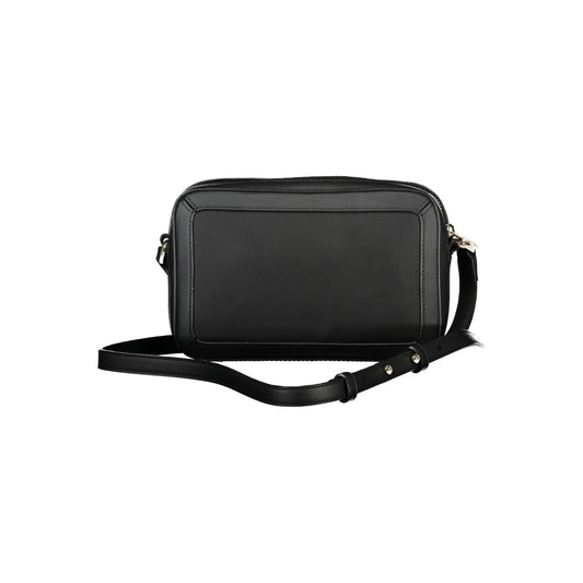 Tommy Hilfiger Black Polyester Handbag Tommy Hilfiger