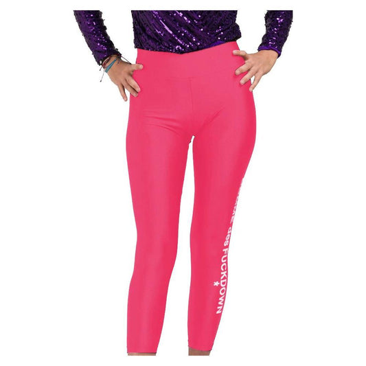 Comme Des Fuckdown Pink Nylon Jeans & Pant