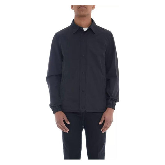 Herno Blue Nylon Jacket