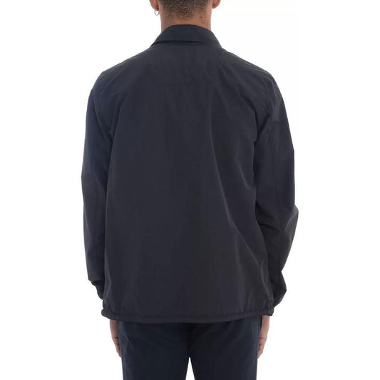 Herno Blue Nylon Jacket