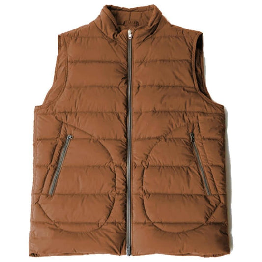 Herno Brown Nylon Vest