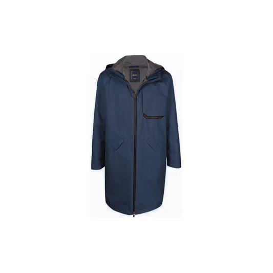 Herno Blue Nylon Jacket