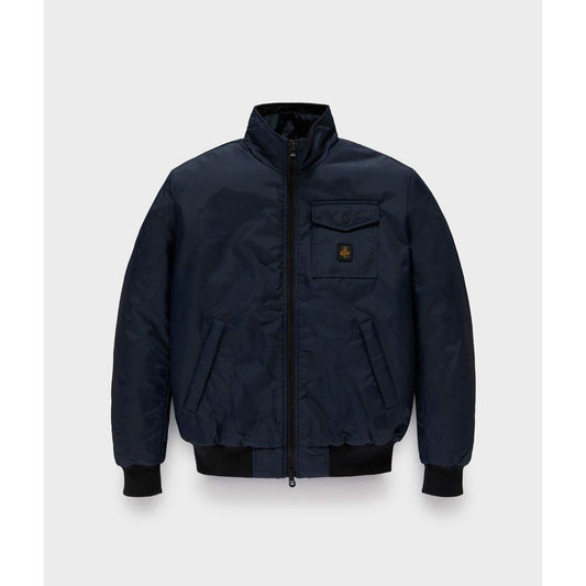 Refrigiwear Blue Polyamide Men Jacket