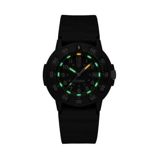 Luminox Black Rubber Watch