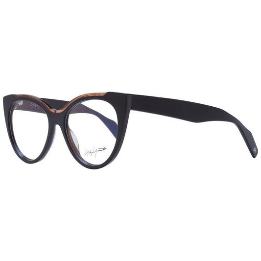 Yohji Yamamoto Brown Plastic Glasses (Frames) Yohji Yamamoto