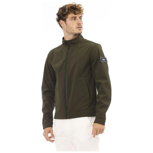 Baldinini Trend Green Other Fibres Men Jacket