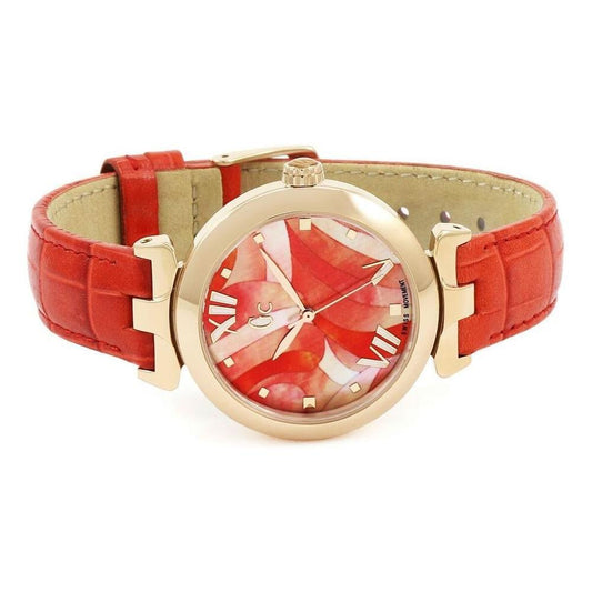 GC Orange Leather Watch