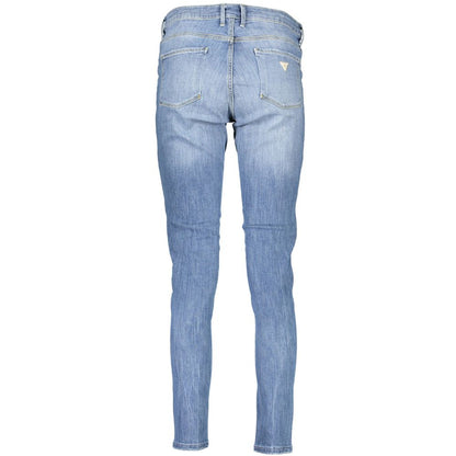Guess Jeans Blue Cotton Women Jeans