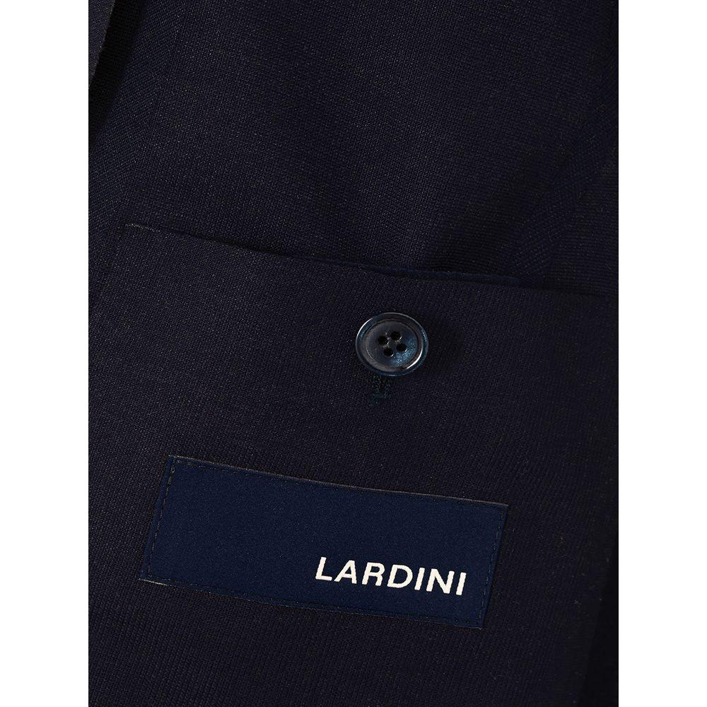 Lardini Blue Cotton Blazer