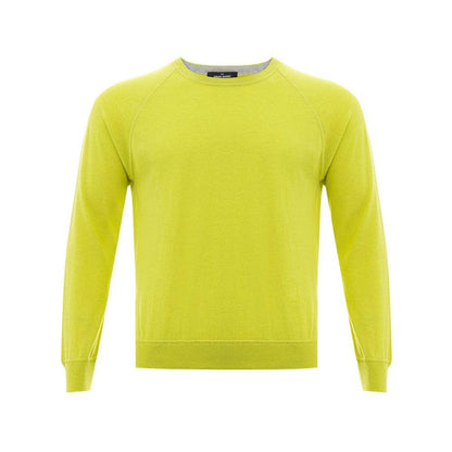 Gran Sasso Yellow Cotton Sweatshirt