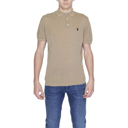 U.S. POLO ASSN. Beige Cotton T-Shirt 1728,71956299936,Beige,Clothing,IT48 | L,IT54 | XXL,Men,Men - Clothing,New with tags,T-Shirts - Men - Clothing,U.S. POLO ASSN. U.S. POLO ASSN. US-13435100309-IT48 | L