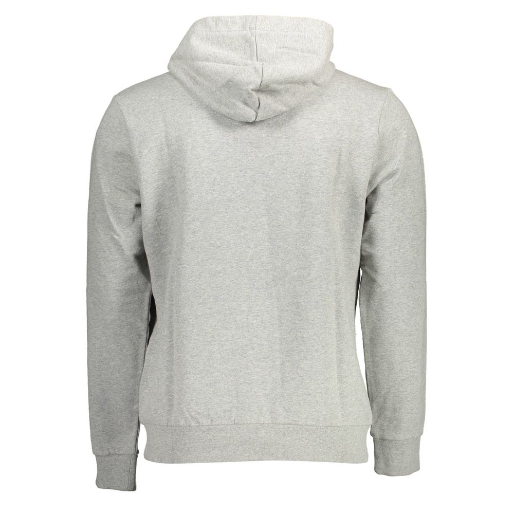 Napapijri Grigio Cotton Men Sweatshirt