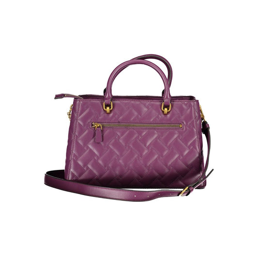 Guess Jeans Purple Polyethylene Handbag 1728,67403481248,Bags,Guess Jeans,Handbags - Women - Bags,New with tags,Purple,Women,Women - Bags Guess Jeans GU-23485