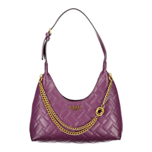 Guess Jeans Purple Polyethylene Handbag 1728,67403481248,Bags,Guess Jeans,Handbags - Women - Bags,New with tags,Purple,Women,Women - Bags Guess Jeans GU-23486