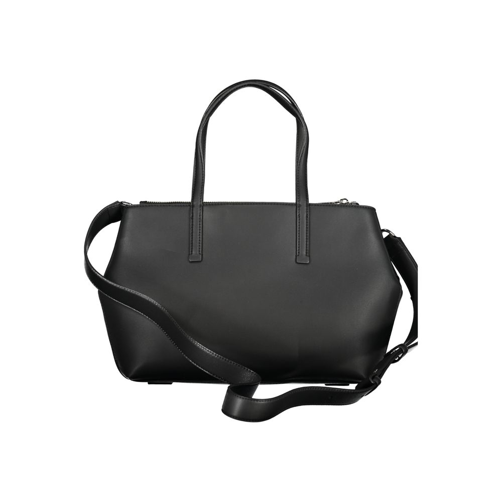 Calvin Klein Black Polyester Women Handbag
