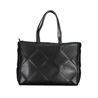 Calvin Klein Black Polyester Women Handbag