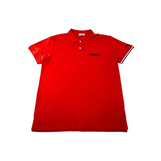Iceberg Red Cotton Men Polo Shirt