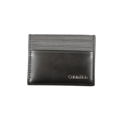 Calvin Klein Black Leather Men Wallet