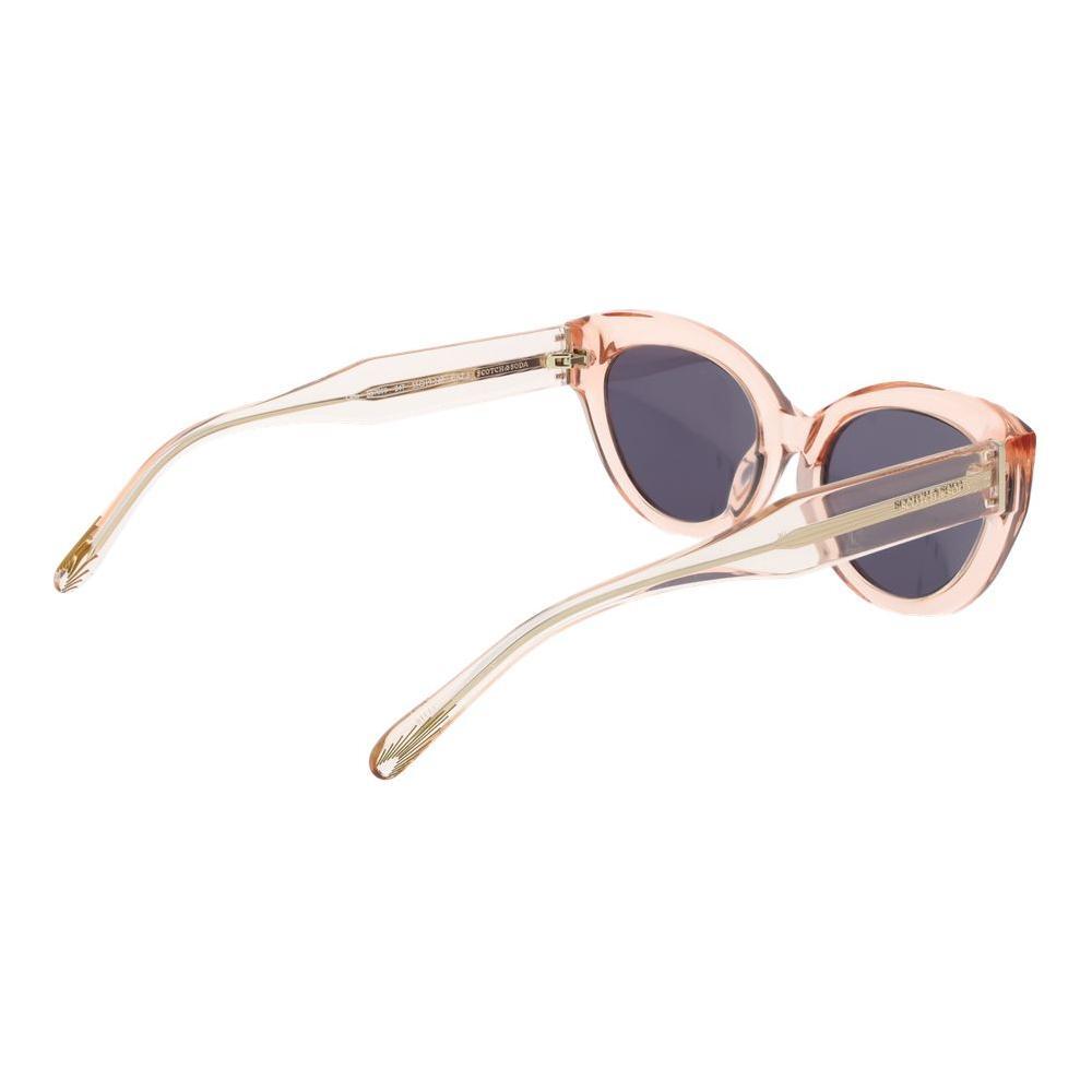 Scotch & Soda Pink Acetate Sunglasses