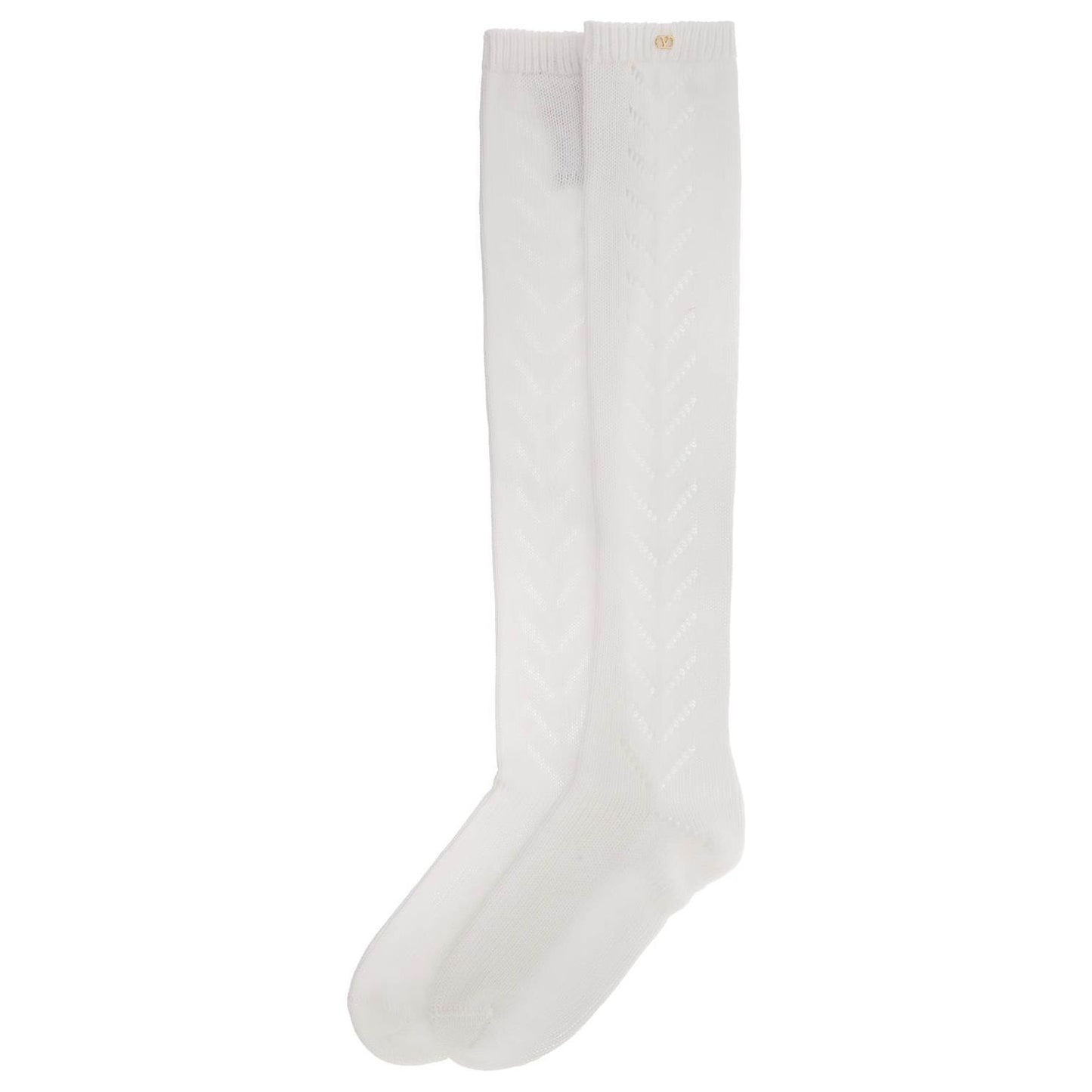 Valentino Garavani perforated cotton socks for Beachwear & underwear Valentino Garavani