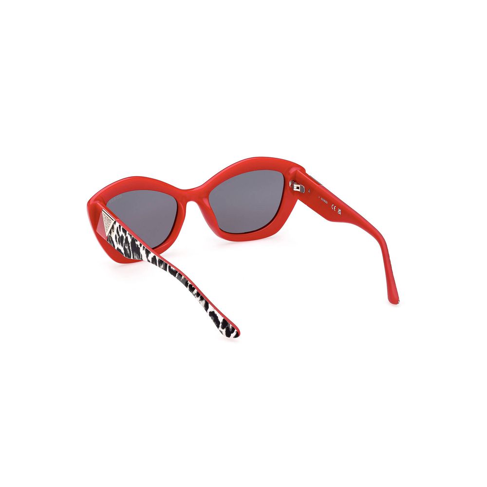 Guess Jeans Red Injected Women Sunglass