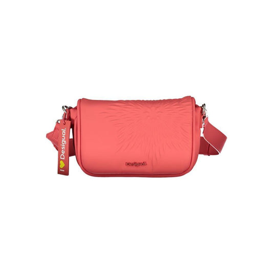 Desigual Red Polyethylene Handbag