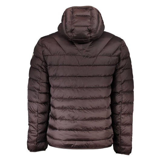 Napapijri Brown Polyamide Men Jacket