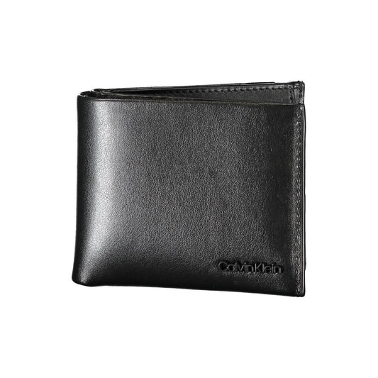Calvin Klein Black Leather Men Wallet