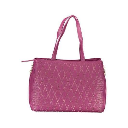 Mario Valentino Purple Polyethylene Handbag 1728,67403481248,Bags,Handbags - Women - Bags,Mario Valentino,New with tags,Purple,Women,Women - Bags Mario Valentino VA-24258