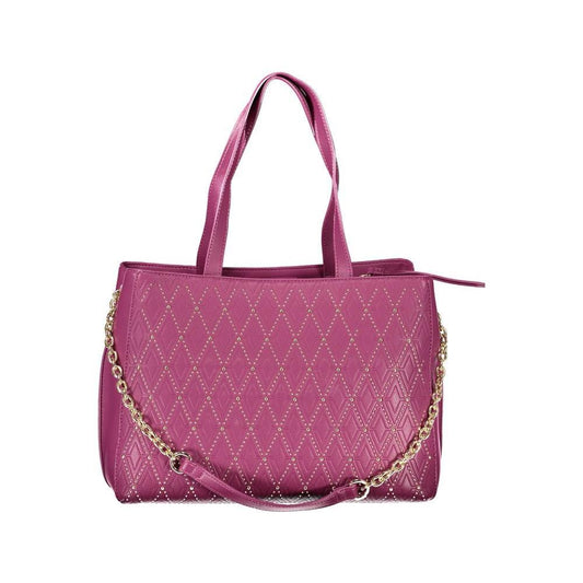 Mario Valentino Purple Polyethylene Handbag 1728,67403481248,Bags,Handbags - Women - Bags,Mario Valentino,New with tags,Purple,Women,Women - Bags Mario Valentino VA-24258
