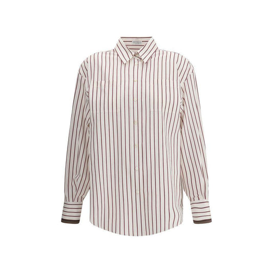 Brunello Cucinelli Brunello Cucinelli Striped Shirt BR-MA783RD616C017-L