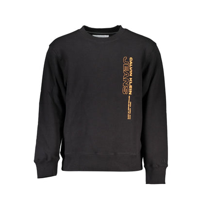 Calvin Klein Black Cotton Men's Sweatshirt
